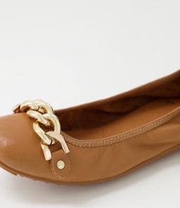 BERLE DJ DK TAN LEATHER
