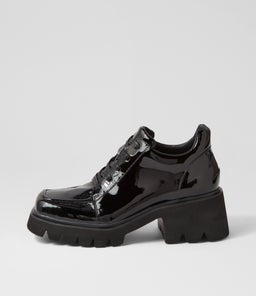BRANDO DJ BLACK BLACK SOLE PATENT LEATHER