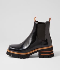 BREDA DJ BLACK BOX TAN LEATHER