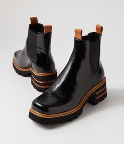 BREDA DJ BLACK BOX TAN LEATHER