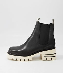 BREDA DJ BLACK VANILLA BOX LEATHER