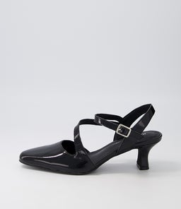 CHARISSA DJ BLACK PATENT LEATHER