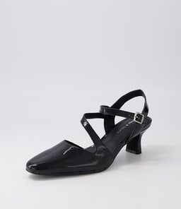 CHARISSA DJ BLACK PATENT LEATHER