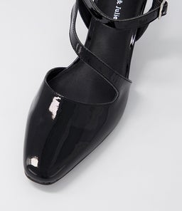CHARISSA DJ BLACK PATENT LEATHER