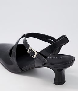CHARISSA DJ BLACK PATENT LEATHER