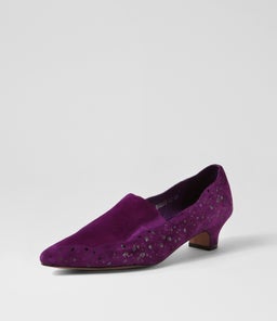 DONNER DJ PURPLE SPARKLE PURPLE SUEDE SUEDE