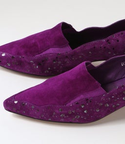 DONNER DJ PURPLE SPARKLE PURPLE SUEDE SUEDE