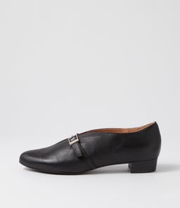 EDER DJ BLACK BLACK HEEL LEATHER