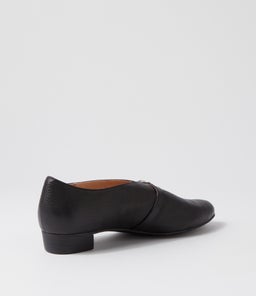 EDER DJ BLACK BLACK HEEL LEATHER