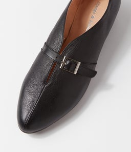 EDER DJ BLACK BLACK HEEL LEATHER