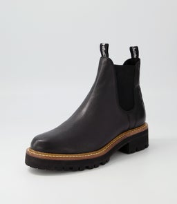FEMI DJ BLACK TUMBLE LEATHER