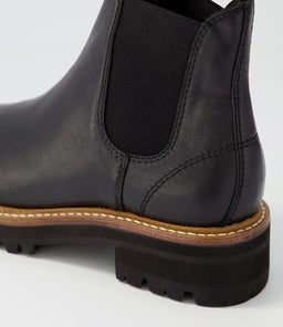 FEMI DJ BLACK TUMBLE LEATHER