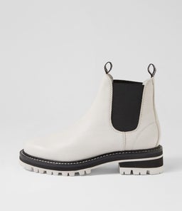 FEMI DJ OFF WHITE TUMBLE LEATHER