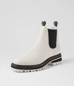FEMI DJ OFF WHITE TUMBLE LEATHER