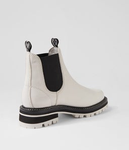 FEMI DJ OFF WHITE TUMBLE LEATHER