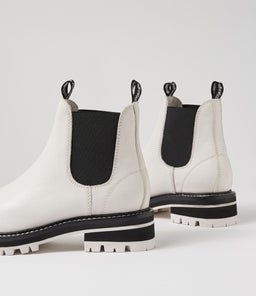 FEMI DJ OFF WHITE TUMBLE LEATHER