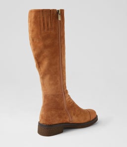 GADNIR DJ TAN TAN LEATHER SUEDE