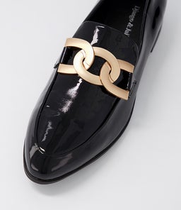 GUMPER DJ BLACK PATENT LEATHER