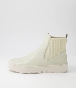LUDDEY DJ ALMOND CAMEL LEATHER ELASTIC
