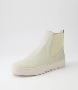 LUDDEY DJ ALMOND CAMEL LEATHER ELASTIC