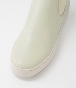LUDDEY DJ ALMOND CAMEL LEATHER ELASTIC