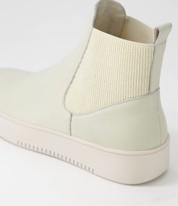 LUDDEY DJ ALMOND CAMEL LEATHER ELASTIC