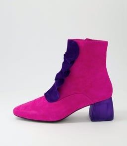 MARZIA DJ FUCHSIA PURPLE SUEDE SUEDE