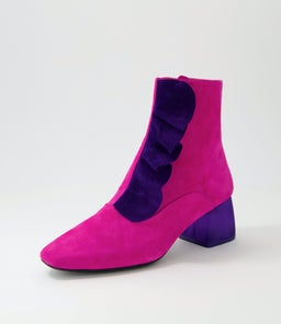 MARZIA DJ FUCHSIA PURPLE SUEDE SUEDE