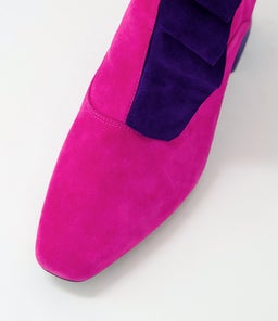 MARZIA DJ FUCHSIA PURPLE SUEDE SUEDE