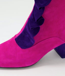 MARZIA DJ FUCHSIA PURPLE SUEDE SUEDE