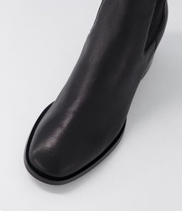 NOYCE DJ BLACK BLACK HEEL LEATHER