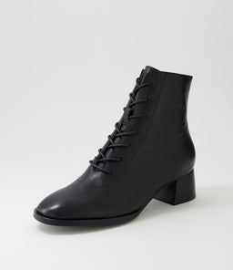 NOCAL DJ BLACK BLACK HEEL LEATHER