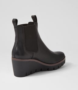 NIDDLE DJ BLACK LEATHER