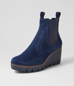 NIDDLE DJ NAVY SUEDE