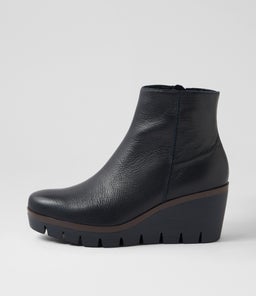 NISH DJ NAVY LEATHER