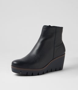 NISH DJ NAVY LEATHER