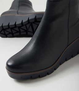 NISH DJ NAVY LEATHER