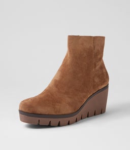 NISH DJ LT CHOC SUEDE