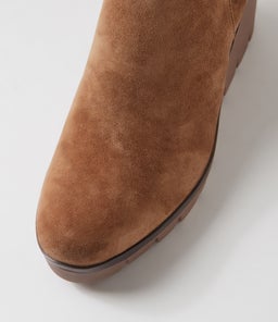 NISH DJ LT CHOC SUEDE