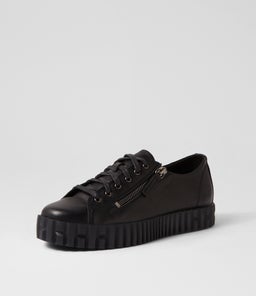 OSLOE DJ BLACK BLACK SOLE LEATHER