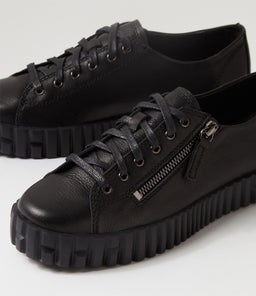 OSLOE DJ BLACK BLACK SOLE LEATHER