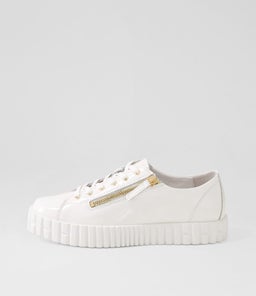 OSLOE DJ WHITE WHITE SOLE PATENT LEATHER