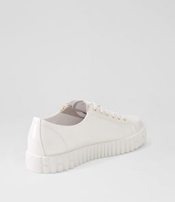OSLOE DJ WHITE WHITE SOLE PATENT LEATHER