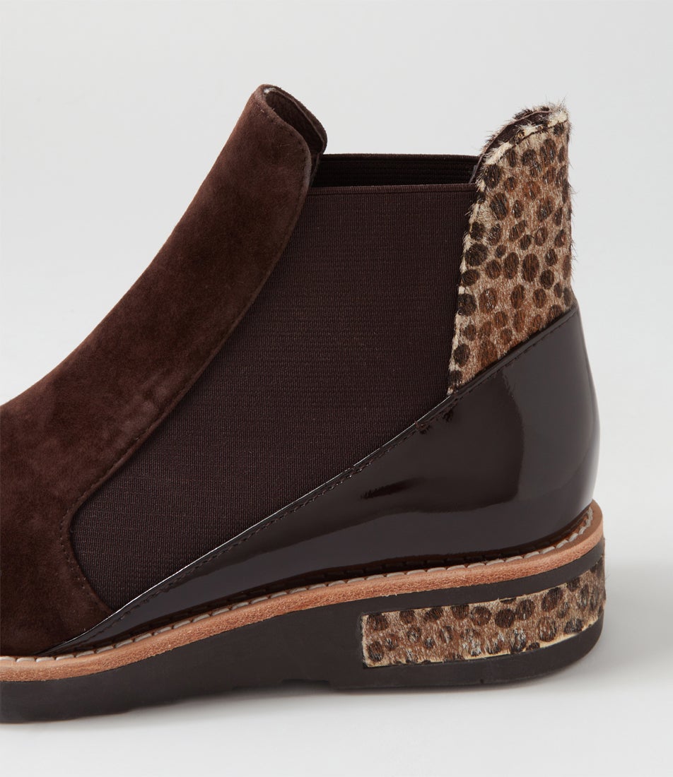 Rejin-Dj-Choc-Choc Leopard-Suede Multi