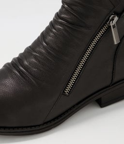 RENU DJ BLACK LEATHER