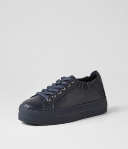 SULIE DJ NAVY NAVY SOLE LEATHER