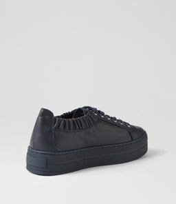SULIE DJ NAVY NAVY SOLE LEATHER