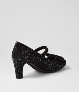 TINAR DJ BLACK SPARKLE SUEDE
