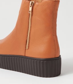 UFAST DJ SCOTCH CHOC SOLE LEATHER