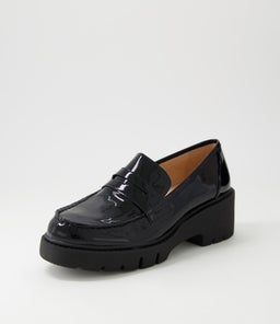 UNICE DJ BLACK BLACK SOLE PATENT LEATHER